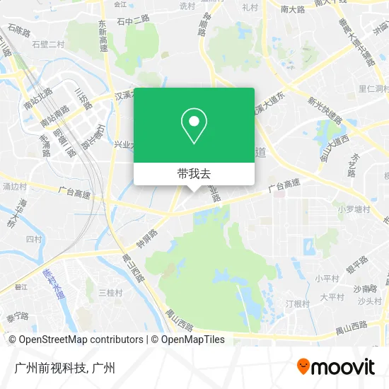 广州前视科技地图