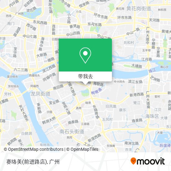 赛络美(前进路店)地图