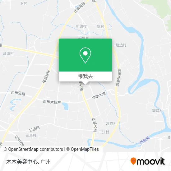 木木美容中心地图