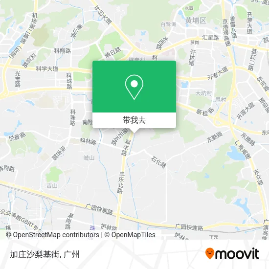 加庄沙梨基街地图