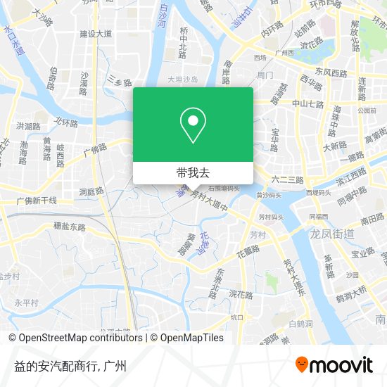 益的安汽配商行地图