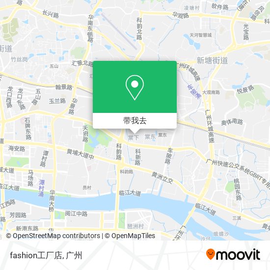 fashion工厂店地图