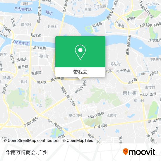 华南万博商会地图