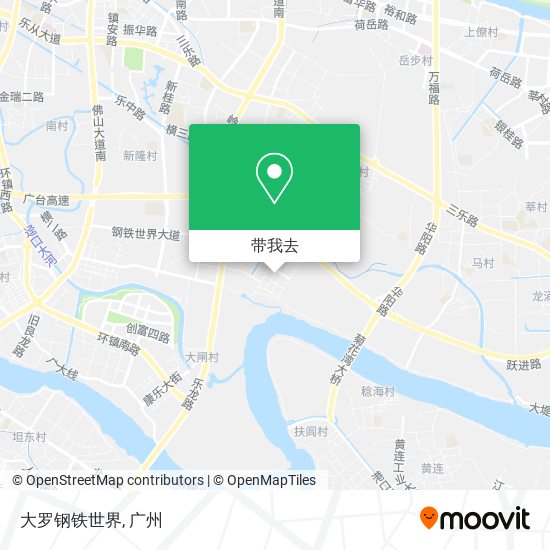 大罗钢铁世界地图