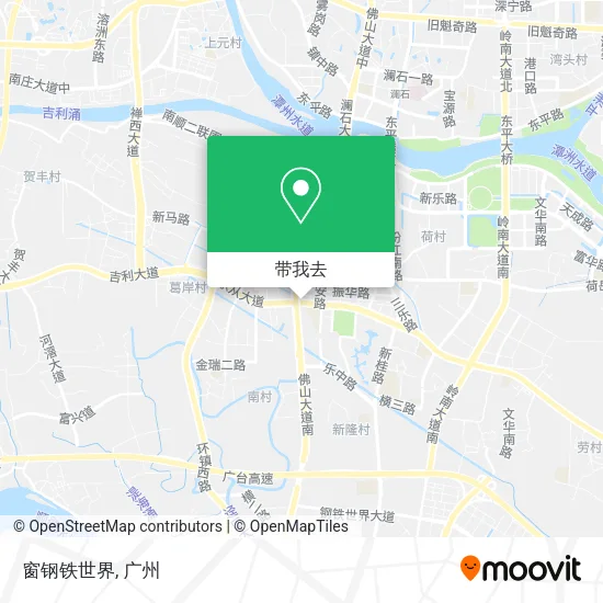 窗钢铁世界地图