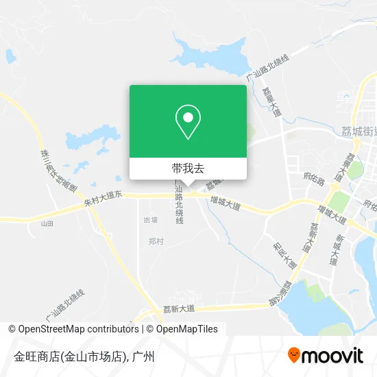 金旺商店(金山市场店)地图