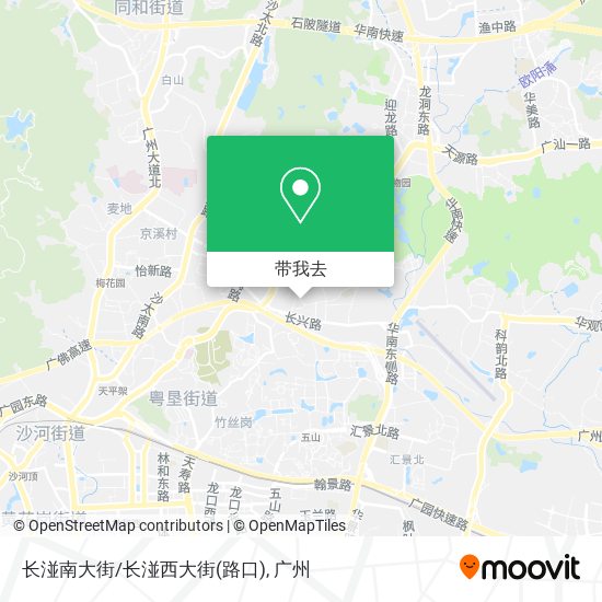 长湴南大街/长湴西大街(路口)地图