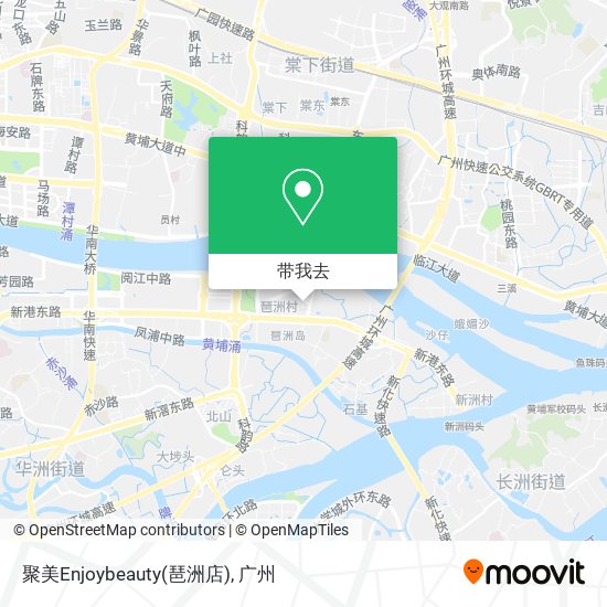 聚美Enjoybeauty(琶洲店)地图