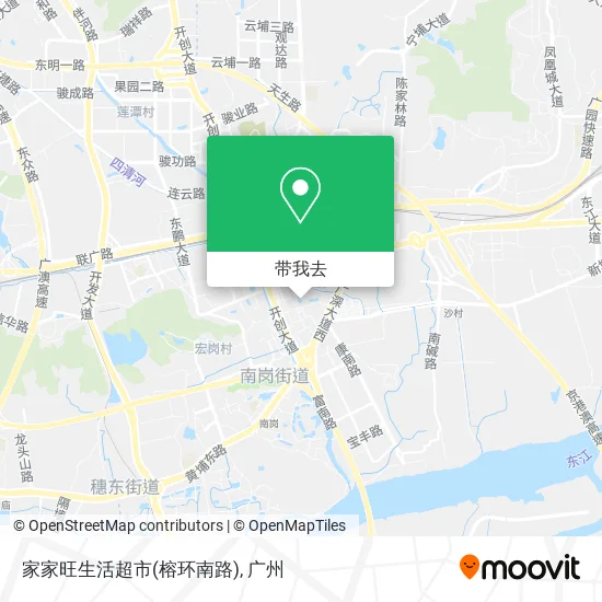 家家旺生活超市(榕环南路)地图