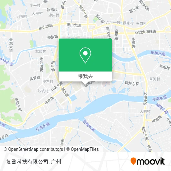 复盈科技有限公司地图