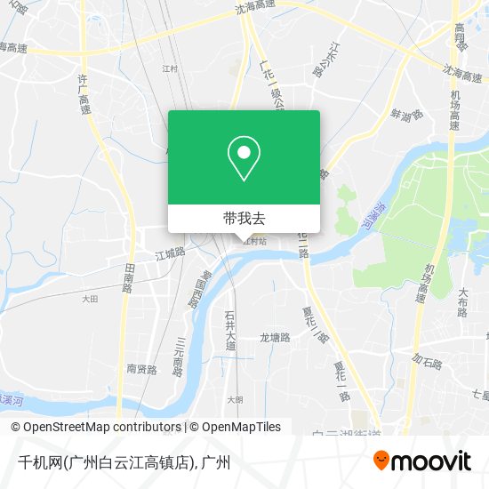 千机网(广州白云江高镇店)地图