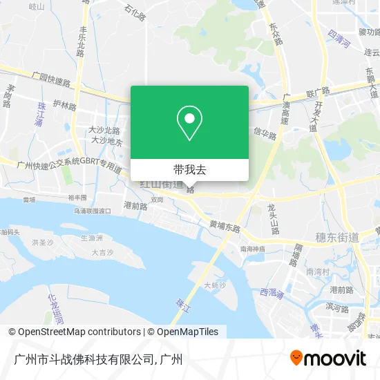 广州市斗战佛科技有限公司地图