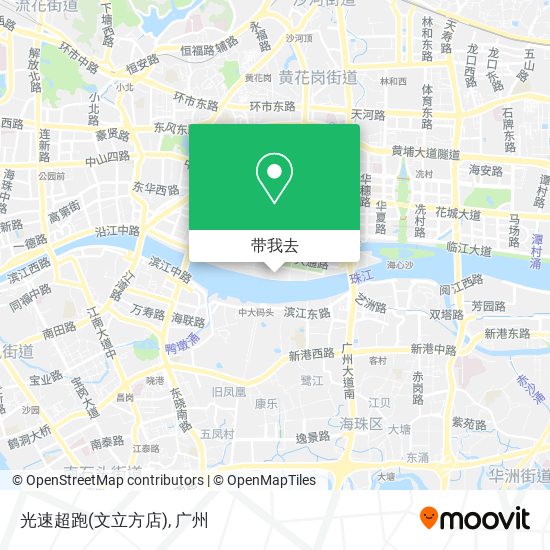 光速超跑(文立方店)地图