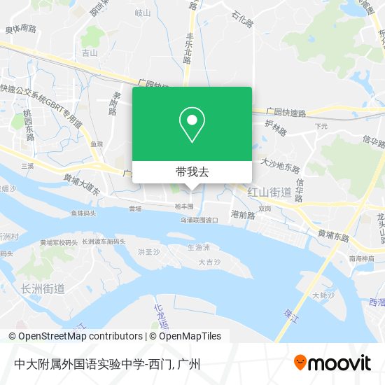 中大附属外国语实验中学-西门地图