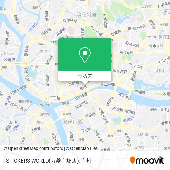 STICKERS WORLD(万菱广场店)地图