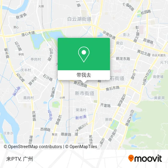 来PTV地图
