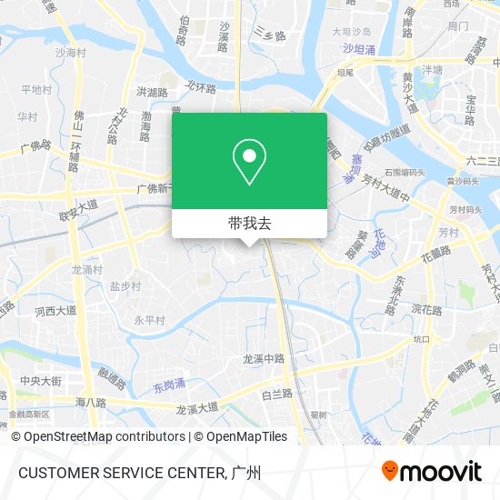 CUSTOMER SERVICE CENTER地图