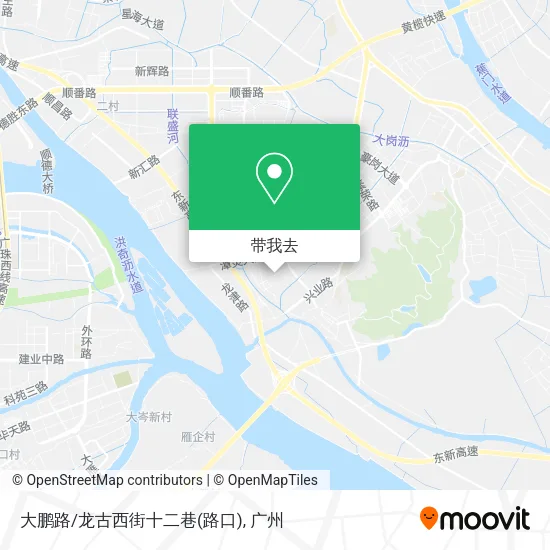 大鹏路/龙古西街十二巷(路口)地图