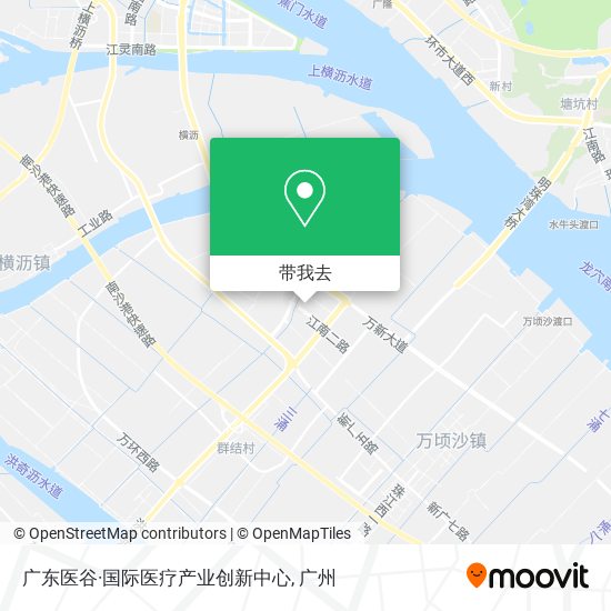 广东医谷·国际医疗产业创新中心地图