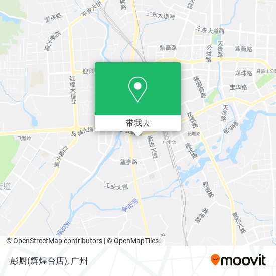 彭厨(辉煌台店)地图