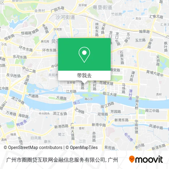 广州市圈圈贷互联网金融信息服务有限公司地图