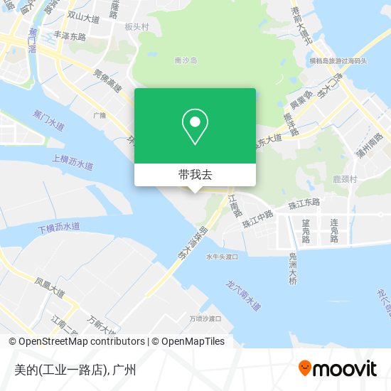 美的(工业一路店)地图
