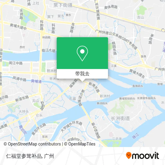 仁福堂参茸补品地图