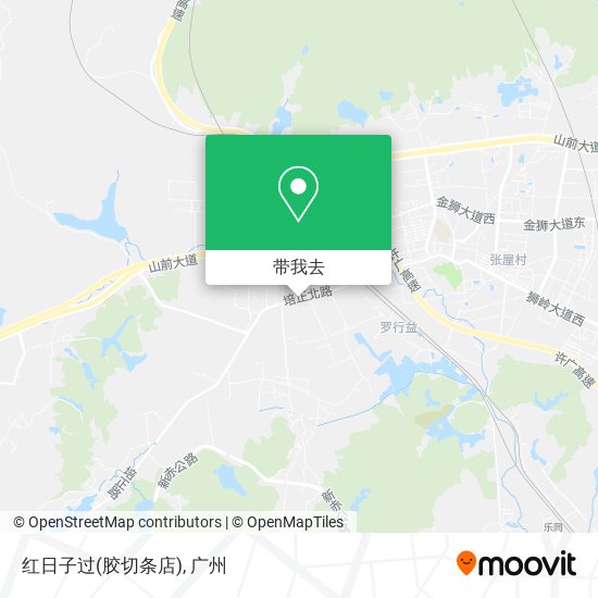 红日子过(胶切条店)地图
