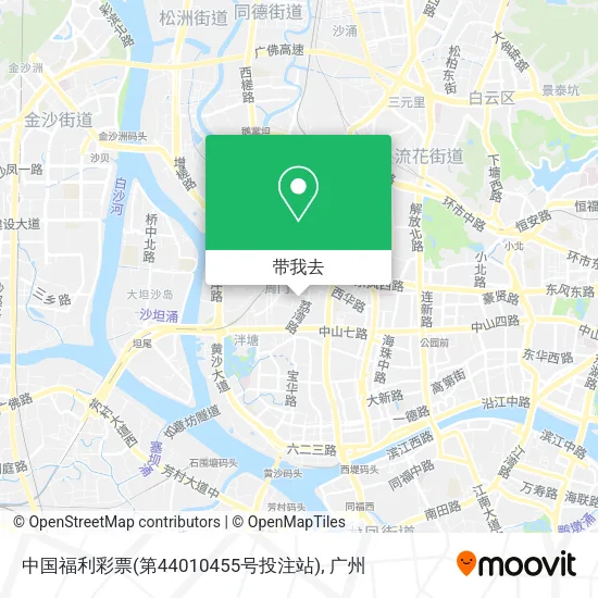 中国福利彩票(第44010455号投注站)地图