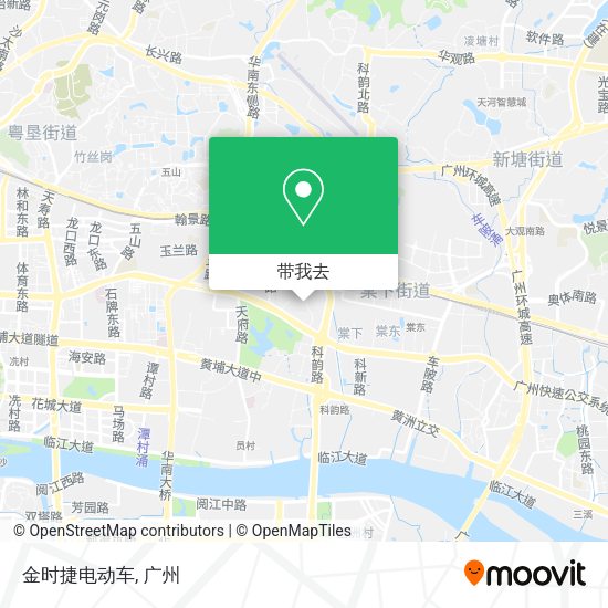 金时捷电动车地图