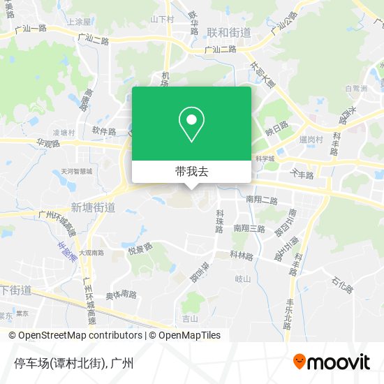 停车场(谭村北街)地图