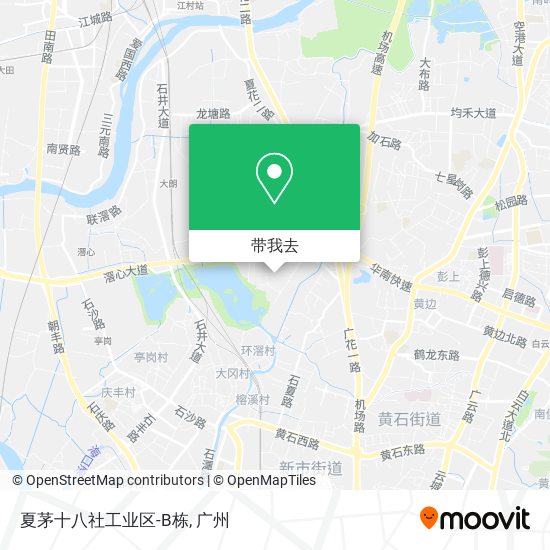 夏茅十八社工业区-B栋地图