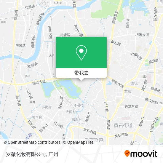 罗微化妆有限公司地图