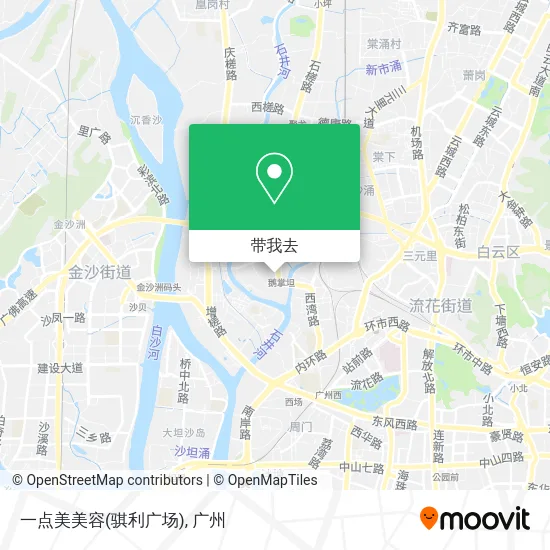 一点美美容(骐利广场)地图