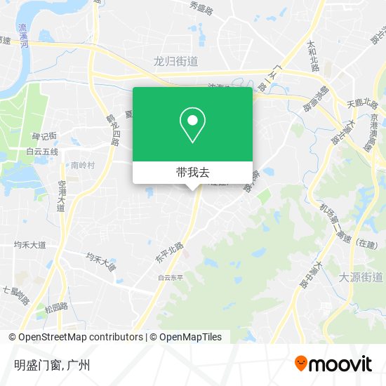 明盛门窗地图
