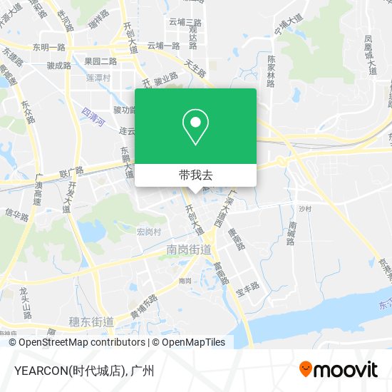 YEARCON(时代城店)地图