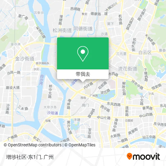 增埗社区-东1门地图