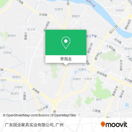 广东国业家具实业有限公司地图