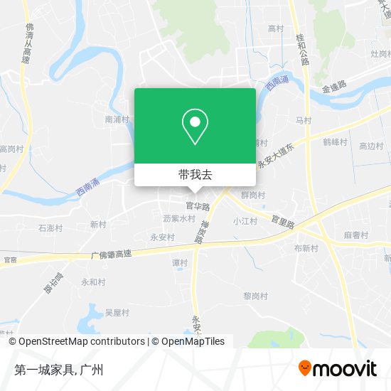 第一城家具地图