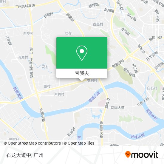 石龙大道中地图