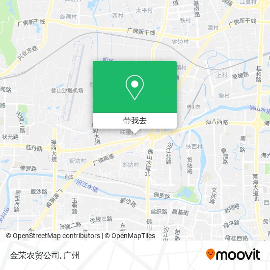 金荣农贸公司地图