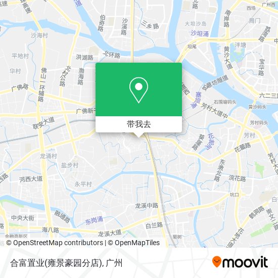 合富置业(雍景豪园分店)地图