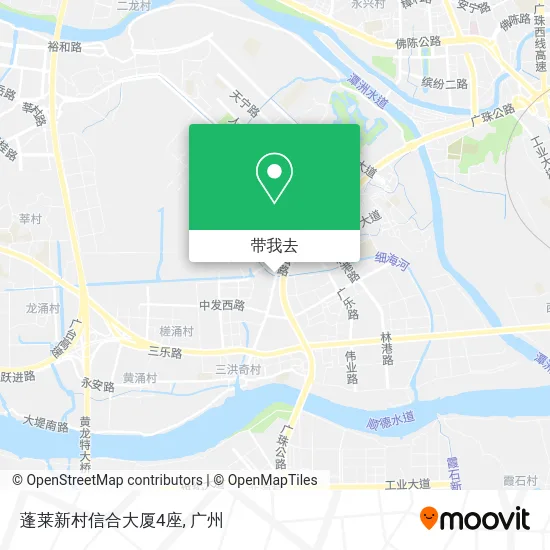 蓬莱新村信合大厦4座地图