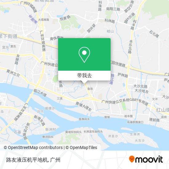 路友液压机平地机地图