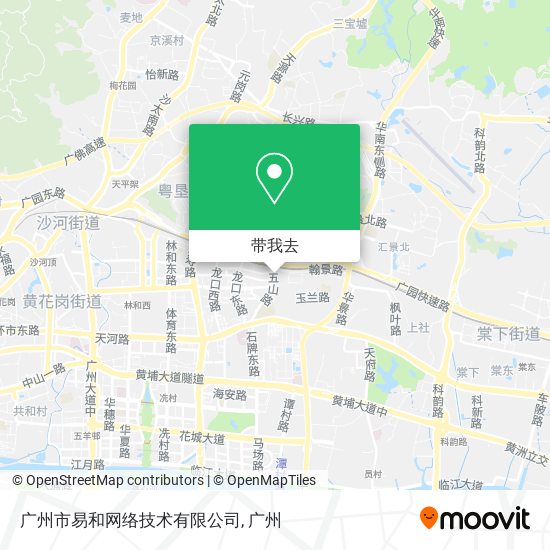 广州市易和网络技术有限公司地图