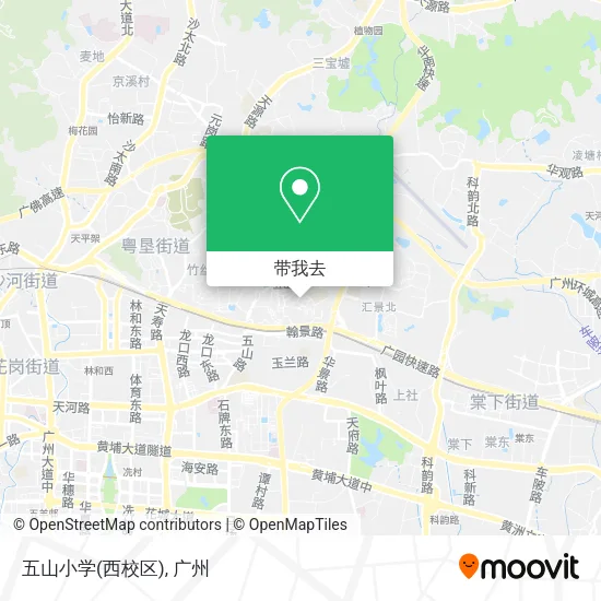 五山小学(西校区)地图