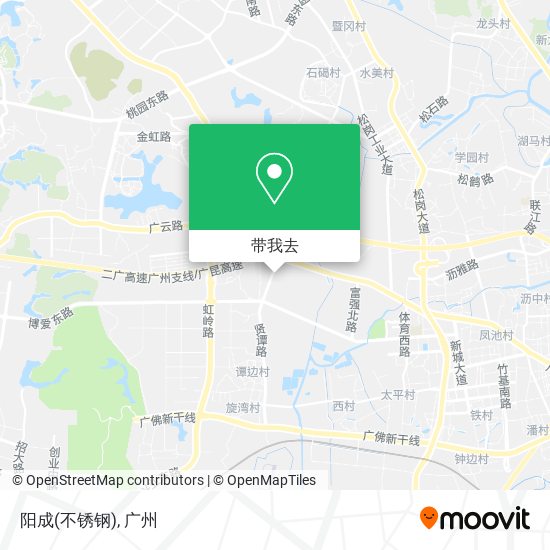 阳成(不锈钢)地图