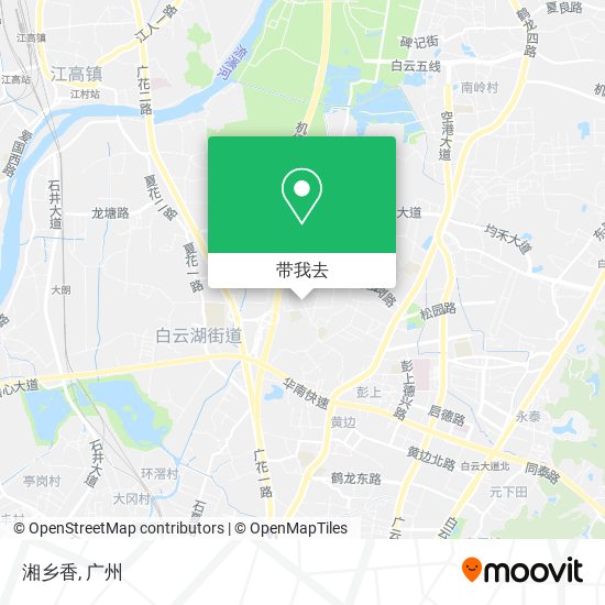 湘乡香地图