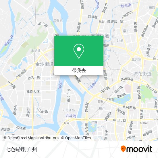 七色蝴蝶地图