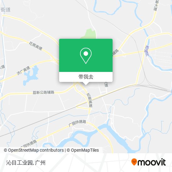 沁目工业园地图